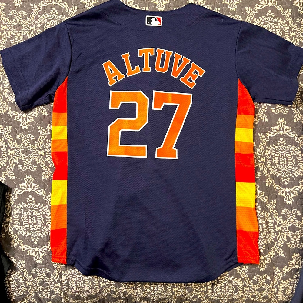 Youth Medium Astros Altuve Jersey